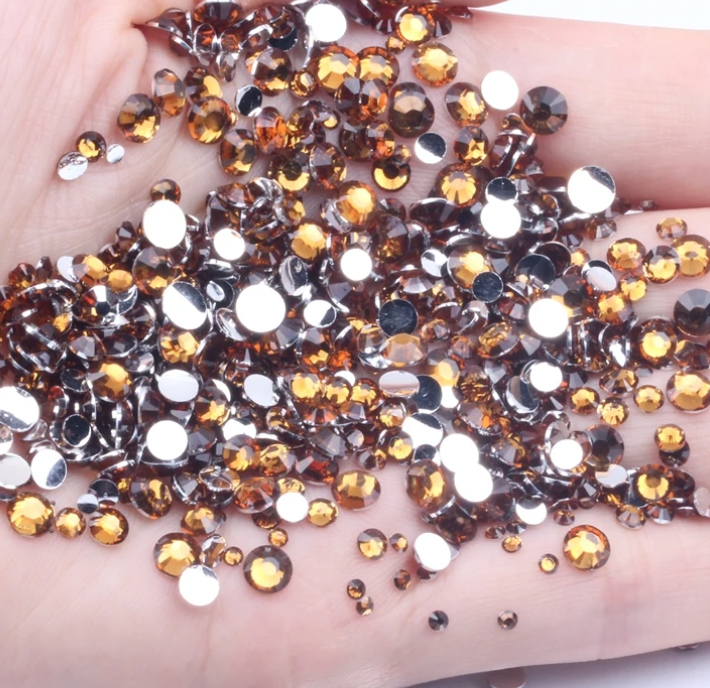 Amber - Silverback Rhinestones
