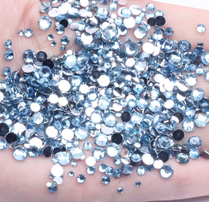 Light Sapphire (Baby Blue) - Silverback Rhinestones