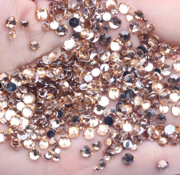 Champagne - Silverback Rhinestones