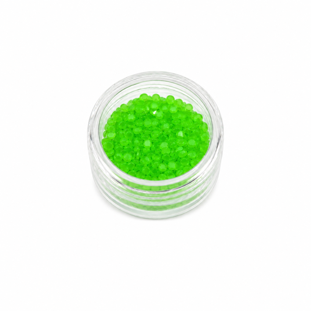 Glass Rhinestones - Neon Green