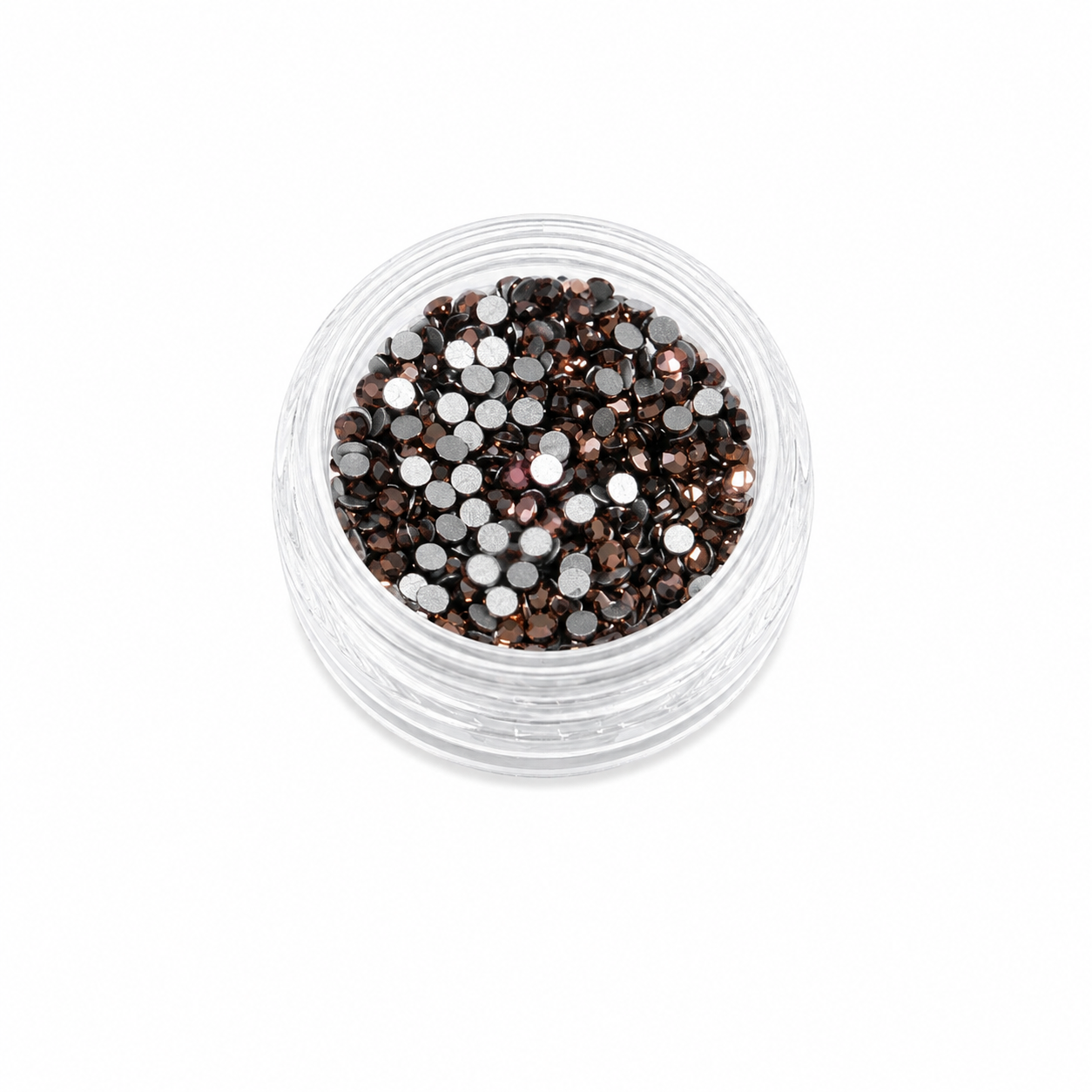 Glass Rhinestones - Rose Gold