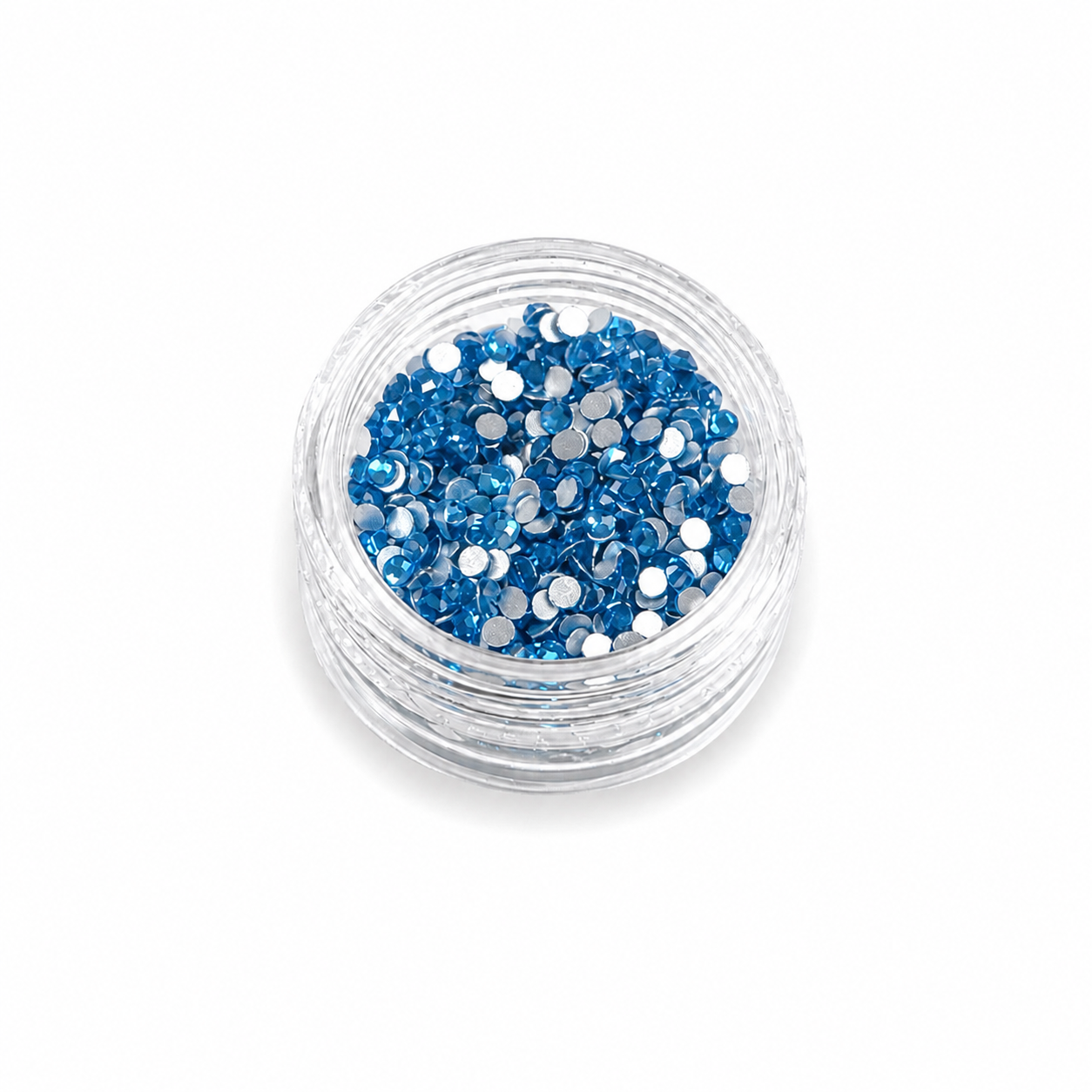 Glass Rhinestones - Capri Blue