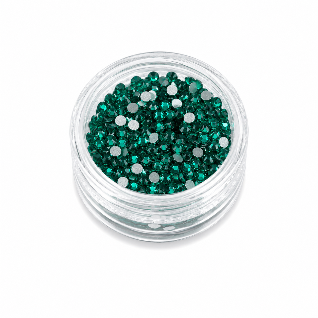 Glass Rhinestones - Jade Green
