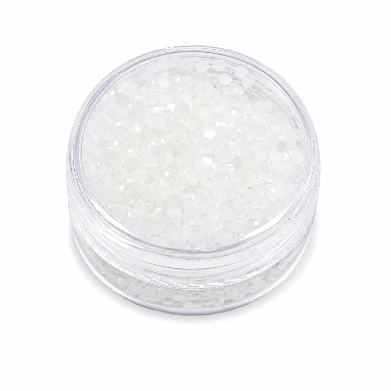 Solid White Rhinestones