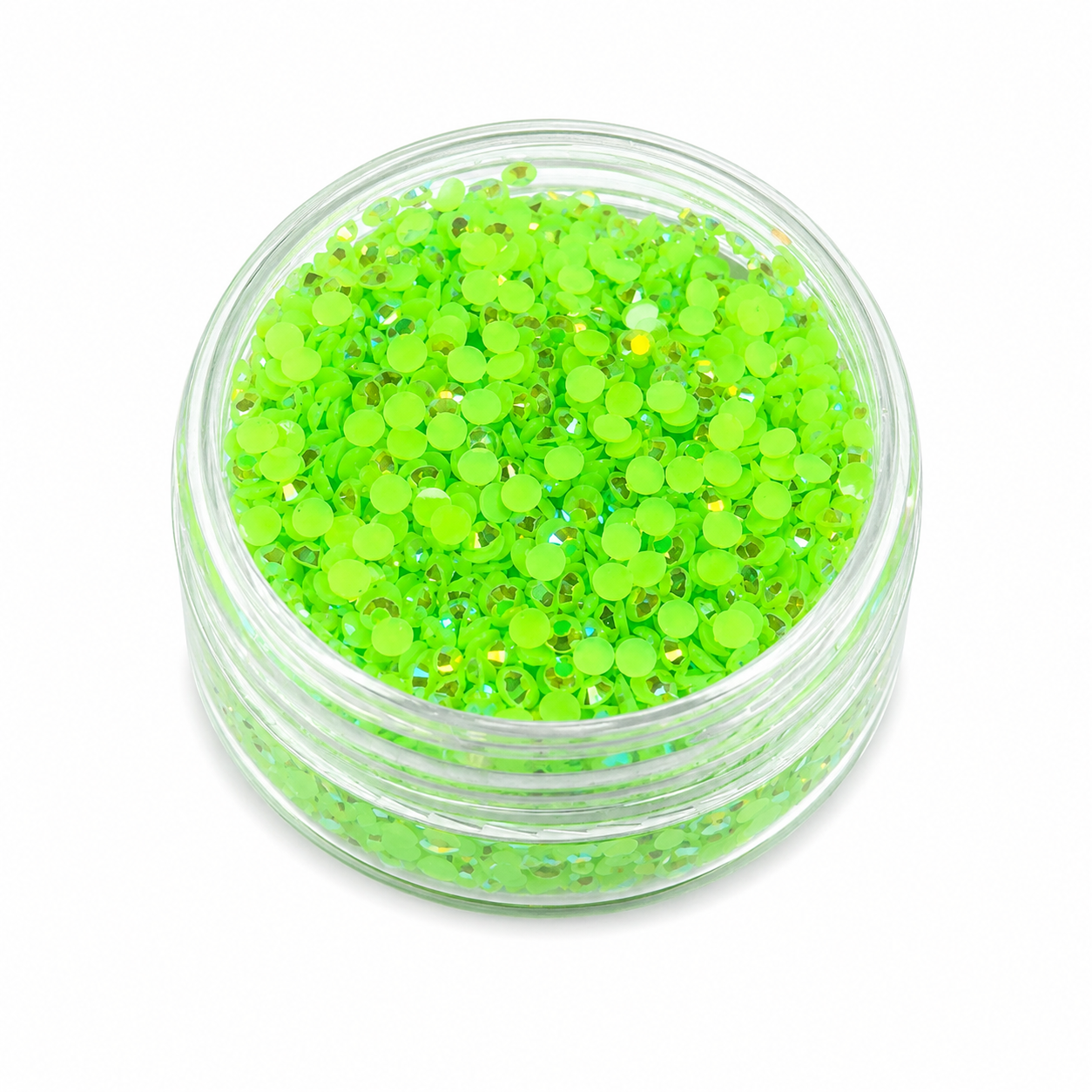 Neon Green - AB Jelly Rhinestones