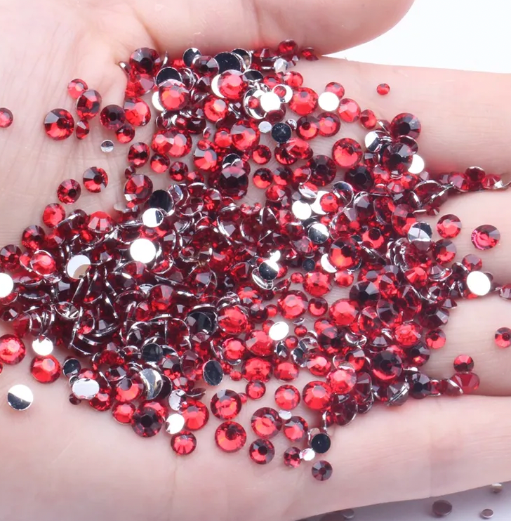 Ruby Red - Silverback Rhinestones