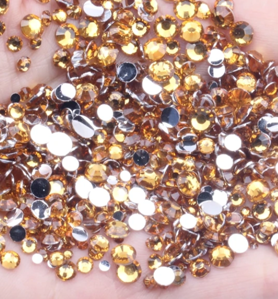 Citrine - Silverback Rhinestones