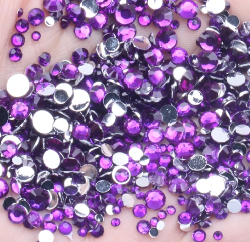 Violet - Silverback Rhinestones