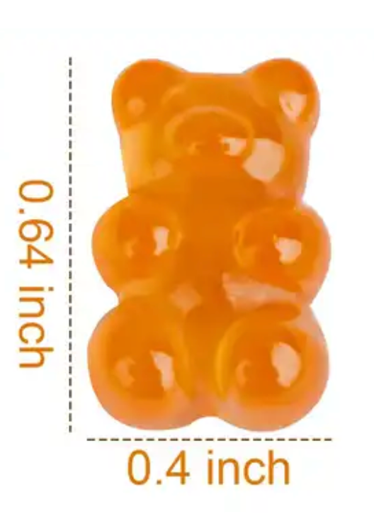 Gummy Bear Charms (50 piece)