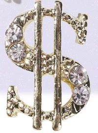 Dollar Sign Charms (10 pieces)