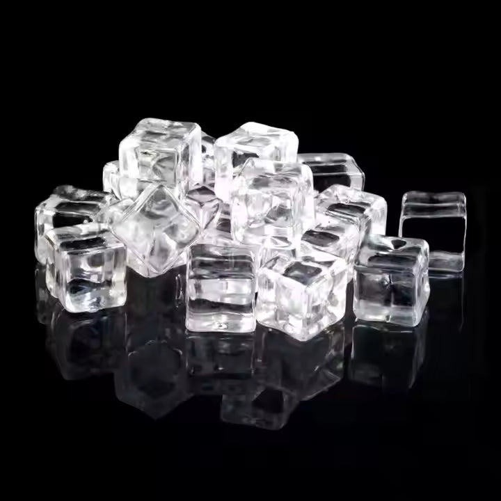 Acrylic Ice Cubes (40 piece)