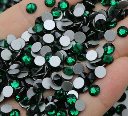 Glass Rhinestones - Celtic Forest - Emerald