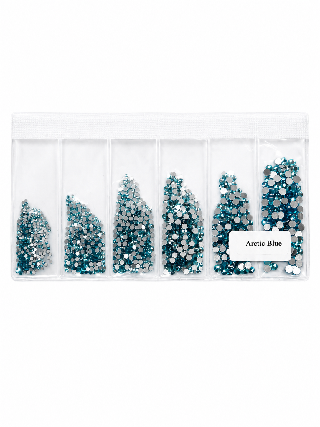 Glass Rhinestones - Arctic Blue