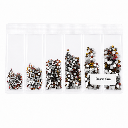 Glass Rhinestones - Desert Sunset