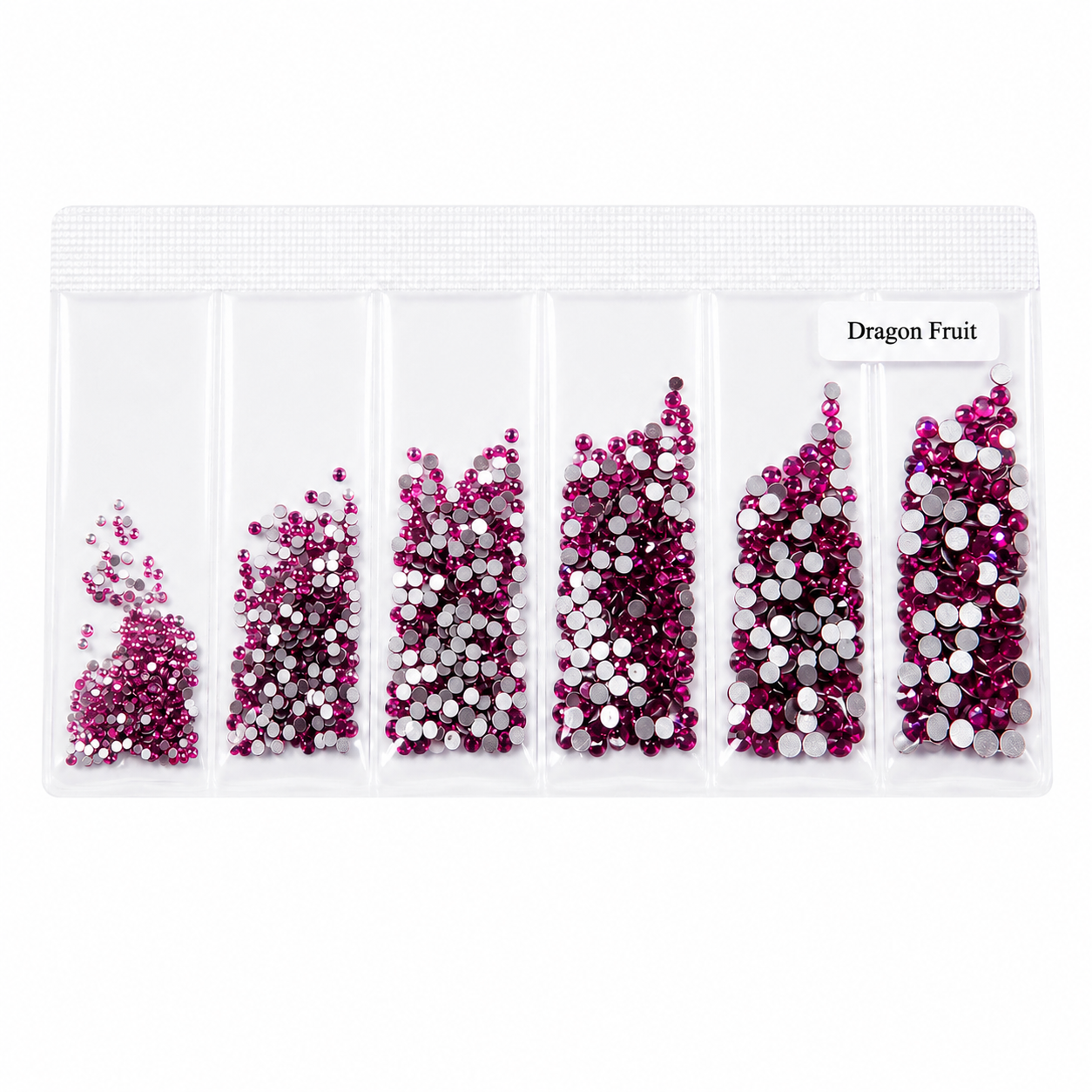 Glass Rhinestones - Dragon Fruit