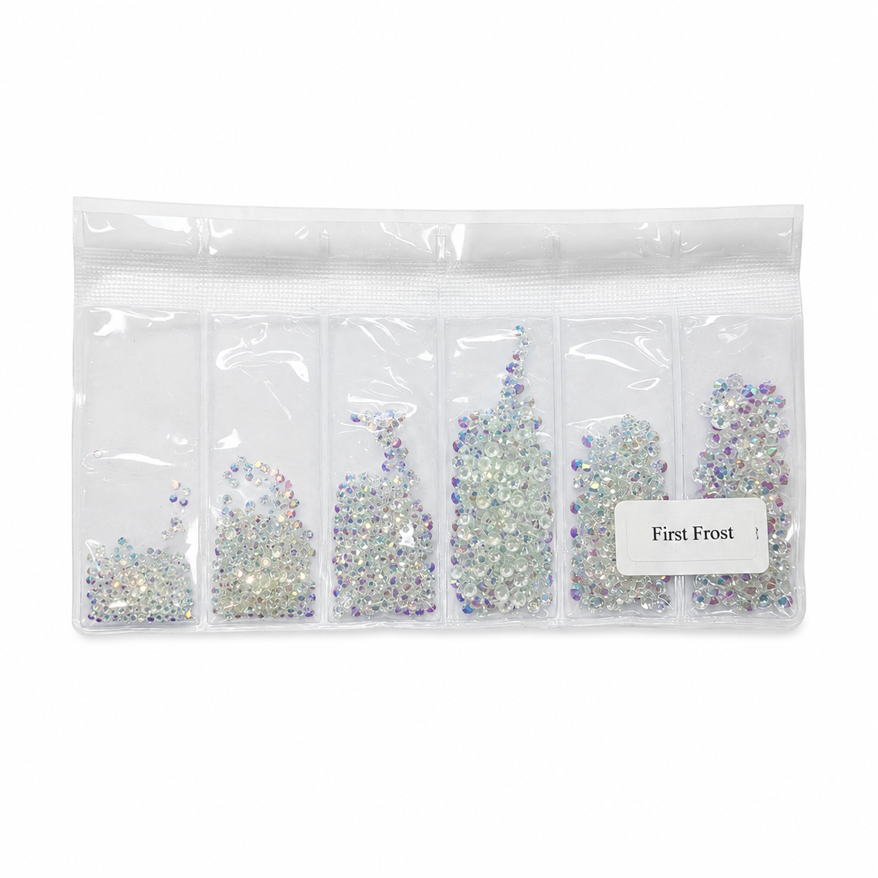 Glass Rhinestones - Transparent AB (First Frost)