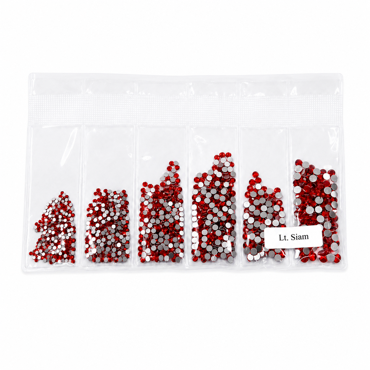 Glass Rhinestones - Light Siam