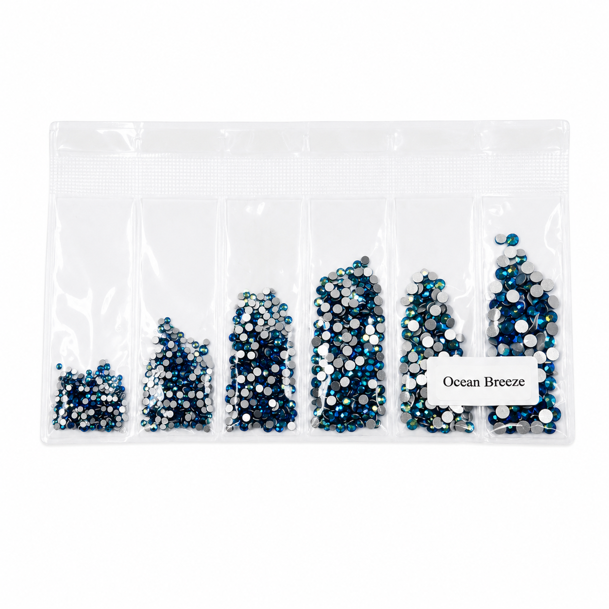 Glass Rhinestones - Ocean Breeze