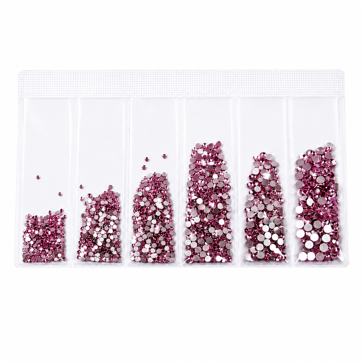 Glass Rhinestones - Pink Horizon