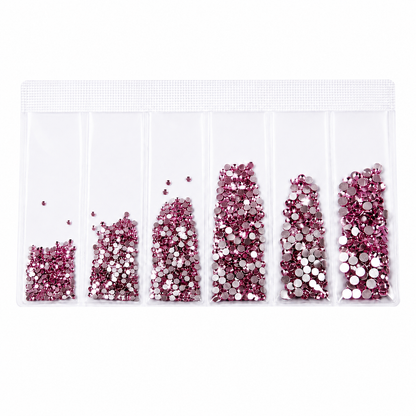 Glass Rhinestones - Pink Horizon