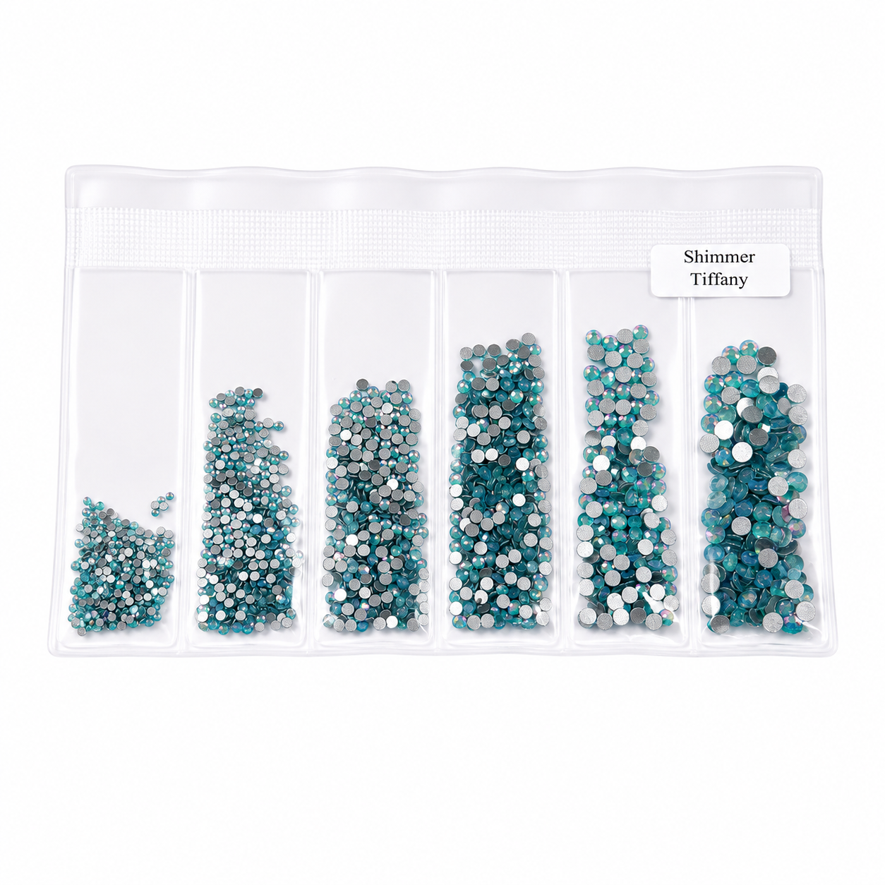 Glass Rhinestones - Shimmer Opal - Tiffany