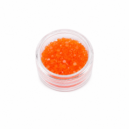 Glass Rhinestones - Neon Orange