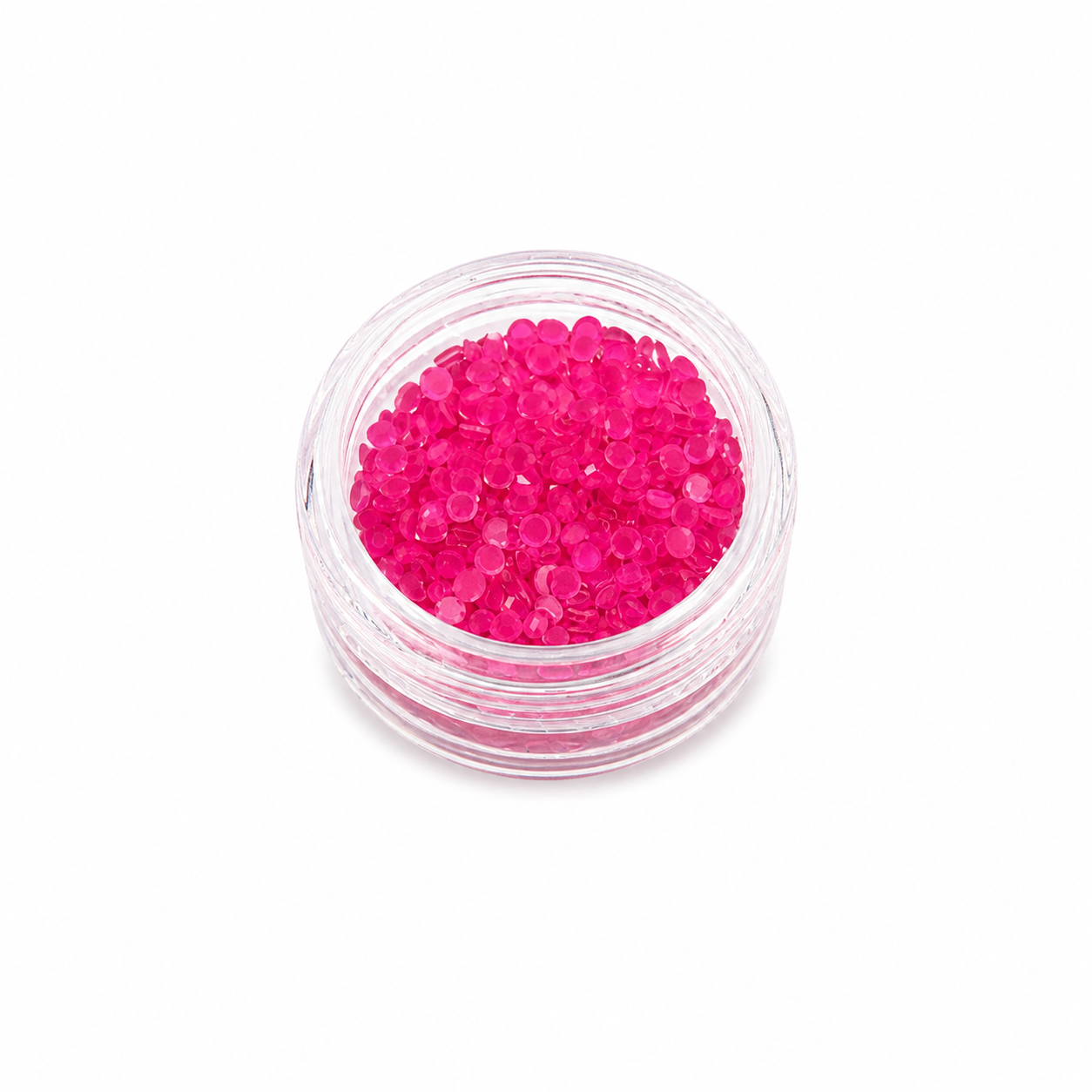 Glass Rhinestones - Neon Pink