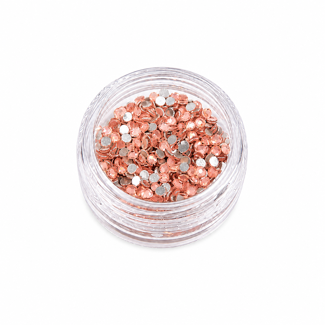 Glass Rhinestones - Shimmer Opal - Peach