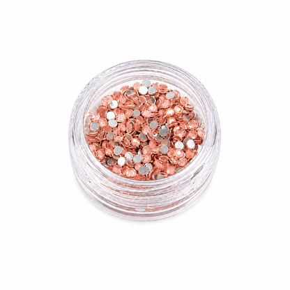 Glass Rhinestones - Shimmer Opal - Peach