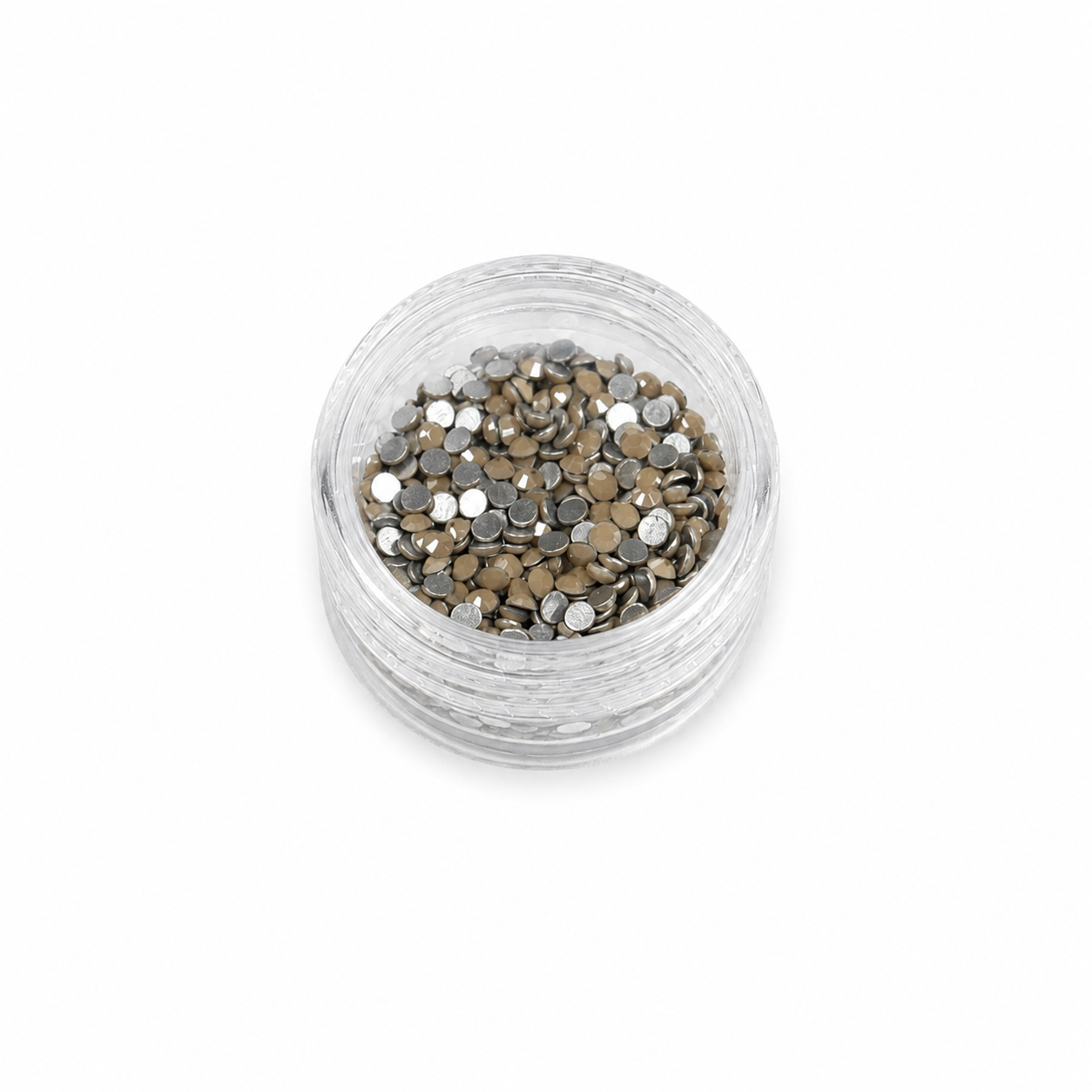 Glass Rhinestones - Alabaster Khaki