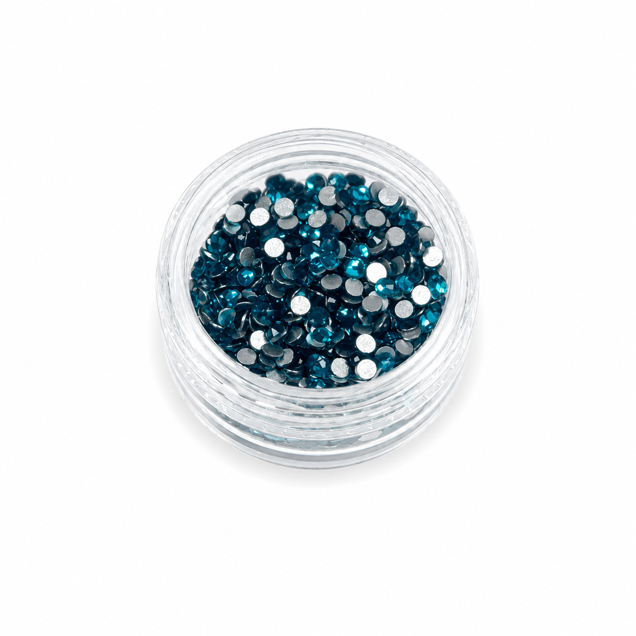 Glass Rhinestones - Caribbean Blue
