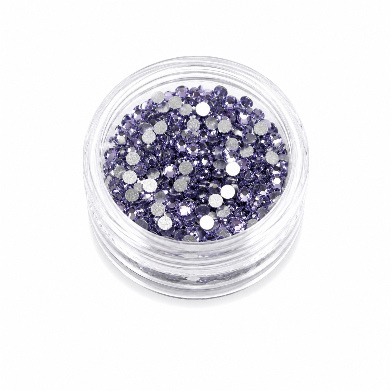 Glass Rhinestones - Lavender Mist