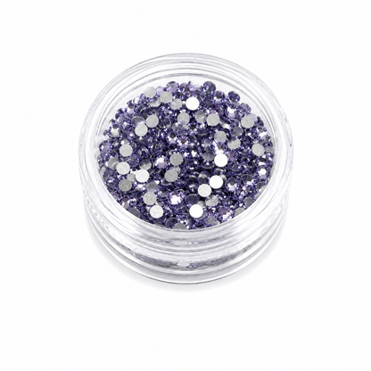 Glass Rhinestones - Lavender Mist