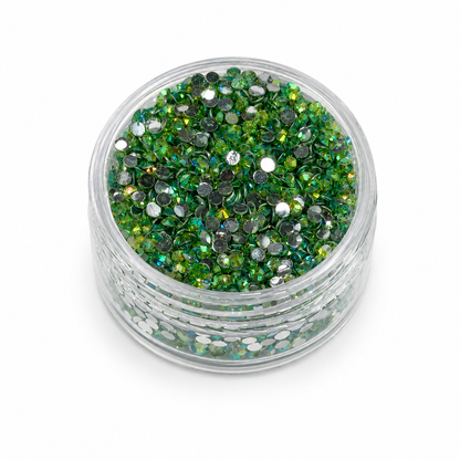Galaxy Green - AB Rhinestones