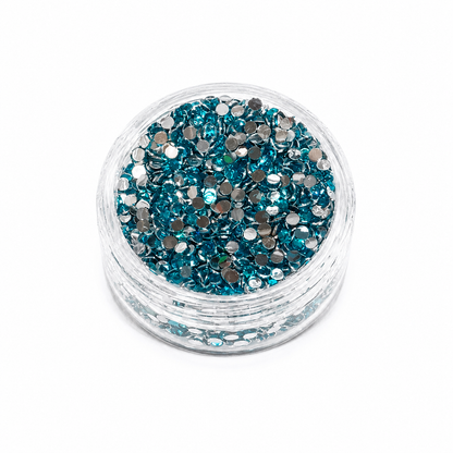 Aquamarine - Silverback Rhinestones