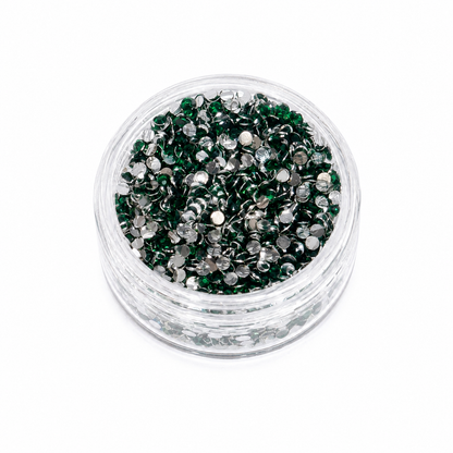 Emerald Green- Silverback Rhinestones