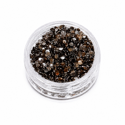 Chocolate Brown - Silverback Rhinestones