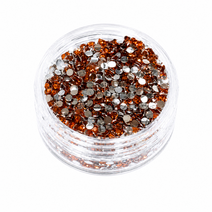 Tangerine - Silverback Rhinestones