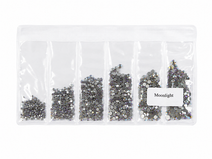 Glass Rhinestones - Moon Light