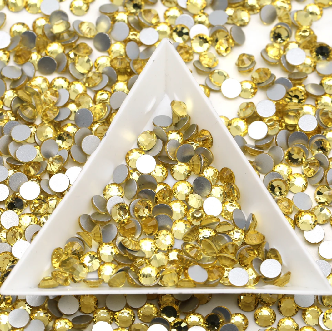 Glass Rhinestones - Jonquil