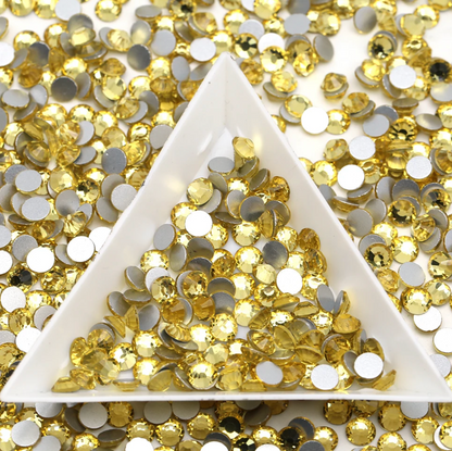 Glass Rhinestones - Jonquil