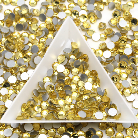 Glass Rhinestones - Jonquil
