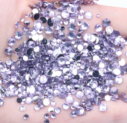 Lavender - Silverback Rhinestones