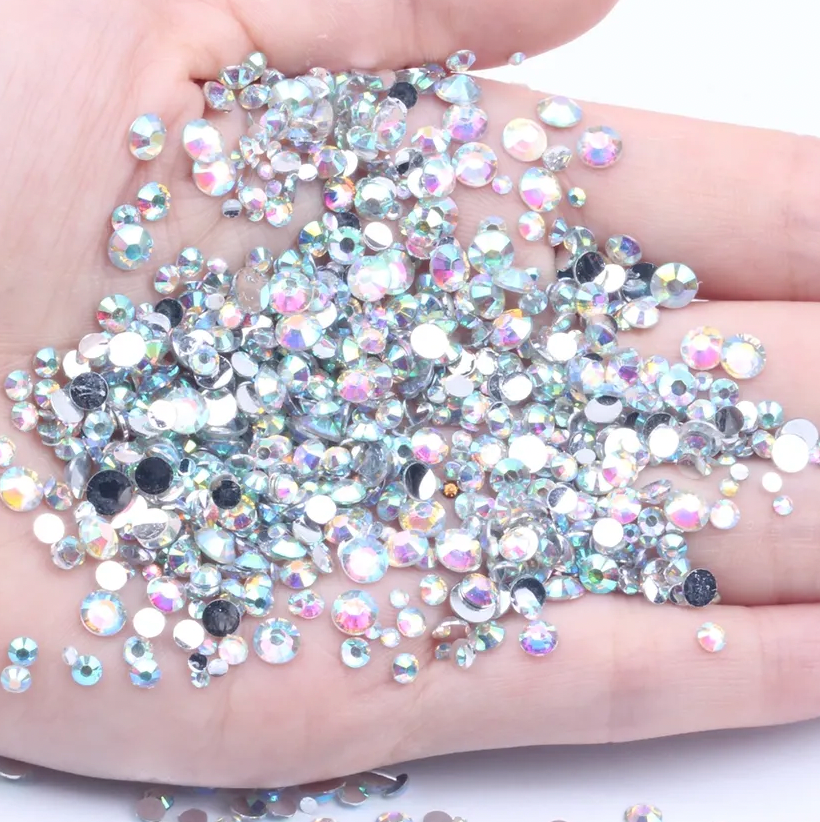 Galaxy White - AB Rhinestones