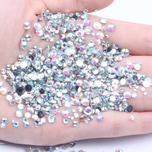 Galaxy White - AB Rhinestones