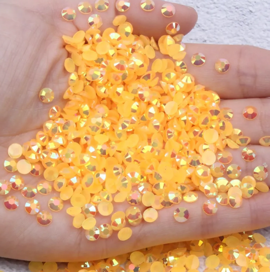 Orange - AB Jelly Rhinestones