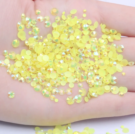 Yellow - AB Jelly Rhinestones