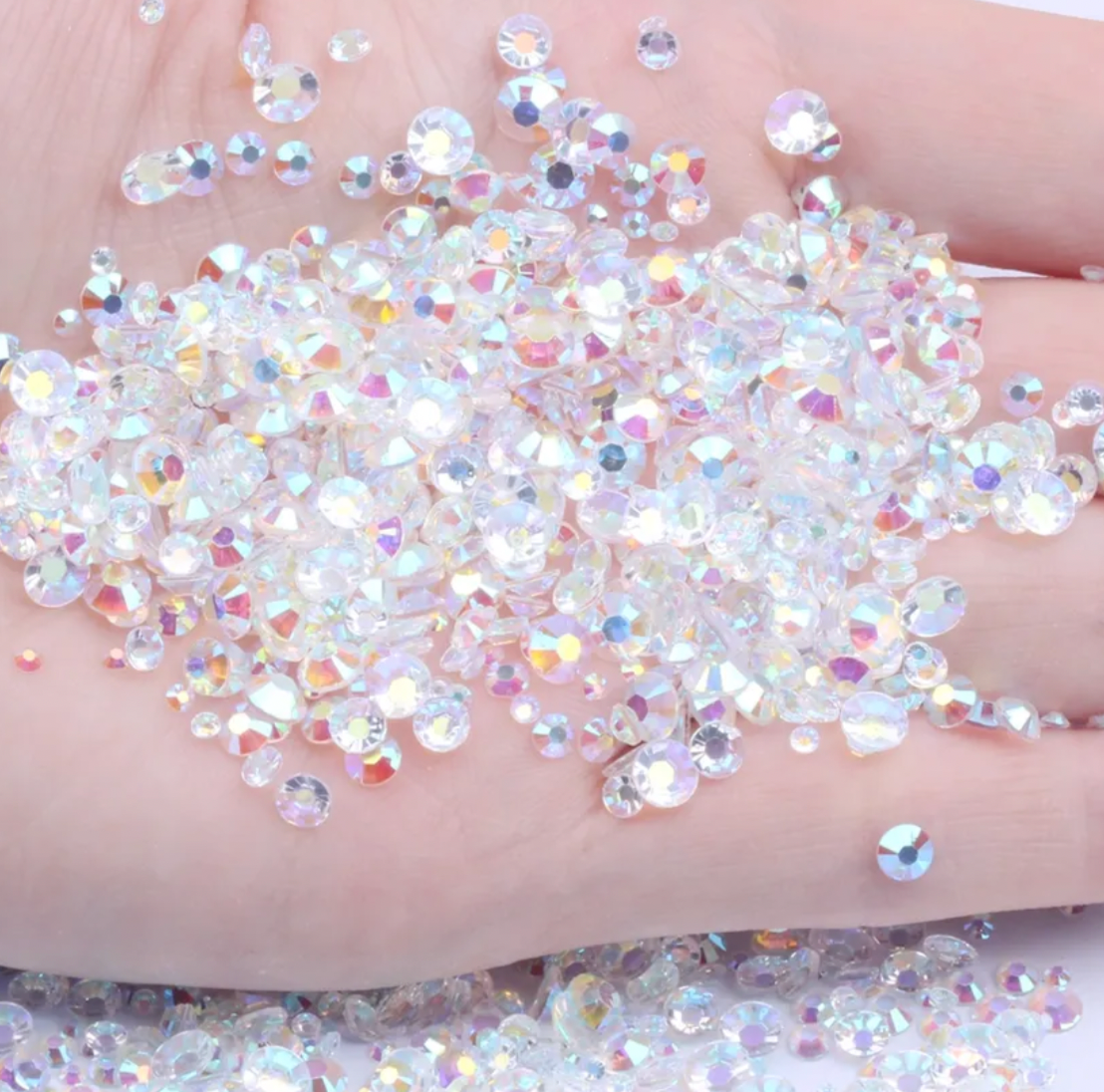 Transparent AB Rhinestones – Brooke's Boutique
