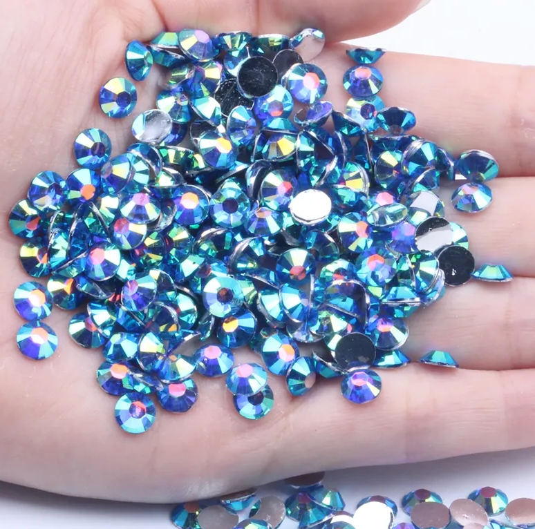 Galaxy Sapphire - AB Rhinestones