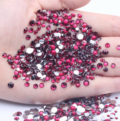 Magenta - Silverback Rhinestones